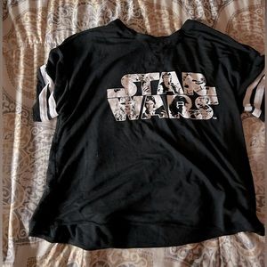 Star Wars crop top t-shirt
